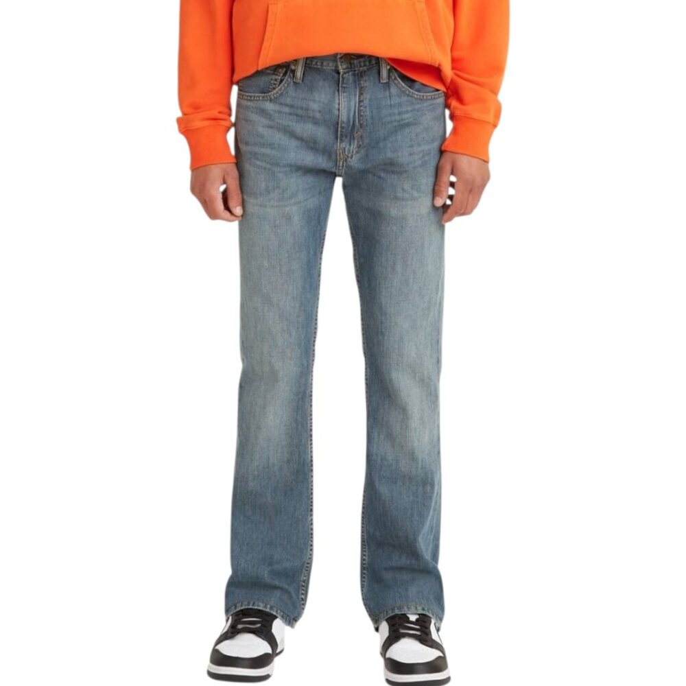 NWT Levi's 527 Slim Bootcut Men's Jeans - Medium Chipped - Size: 34 X 30